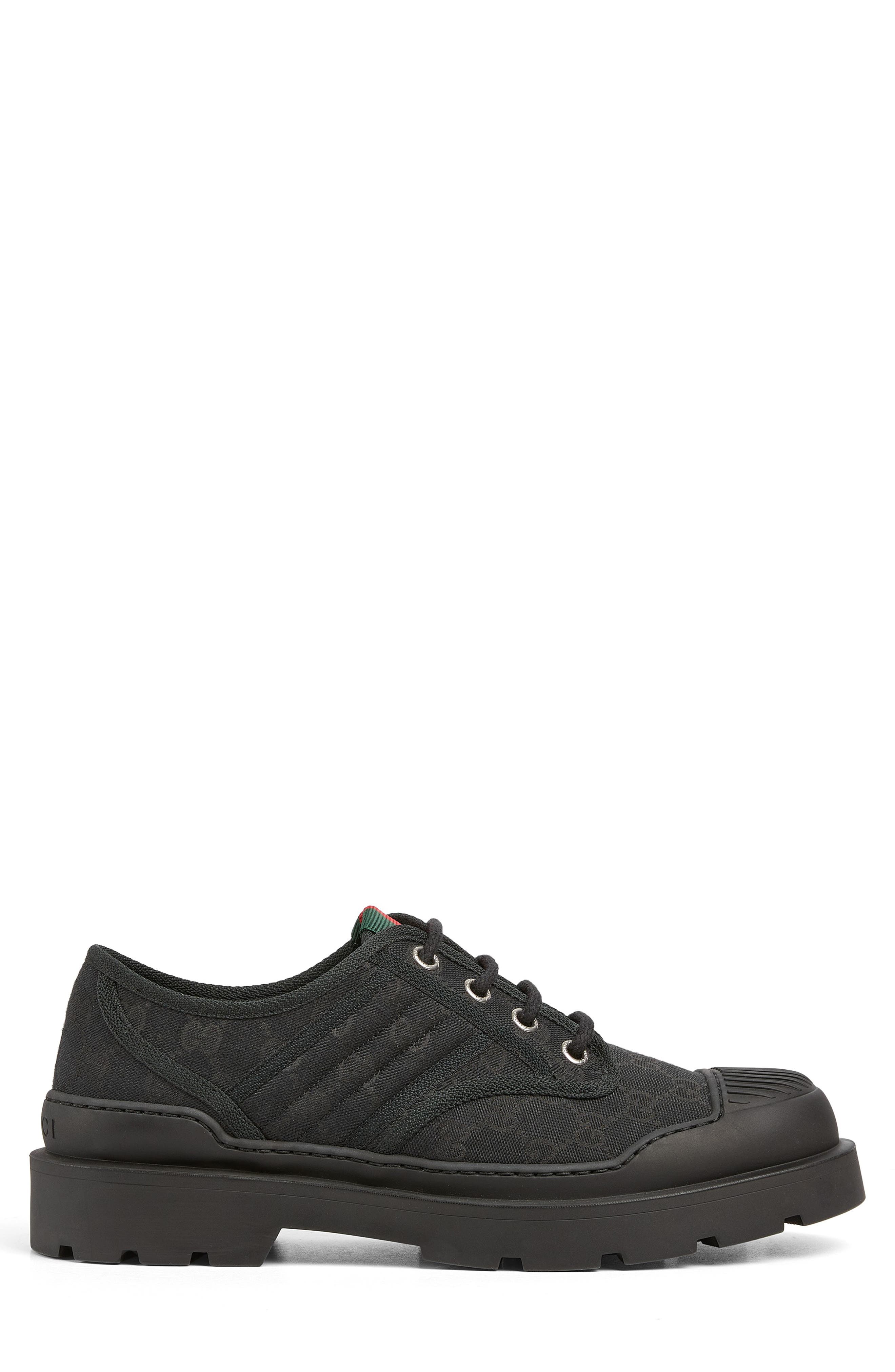 Gucci New Sherlin Lace-Up Shoe, Alternate, color, 1044 Black