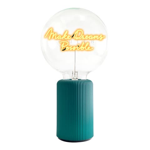 Make Dreams Possible Portable Table Lamp
