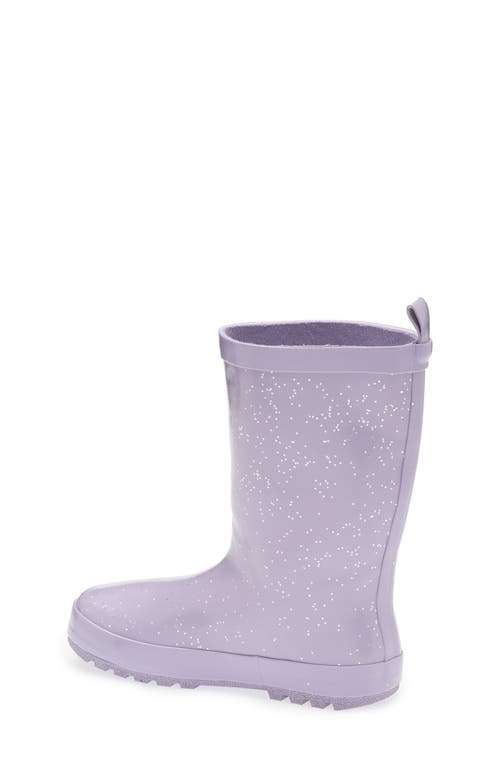 Harper Canyon Kids' Audra Glitter Rainboot In Purple