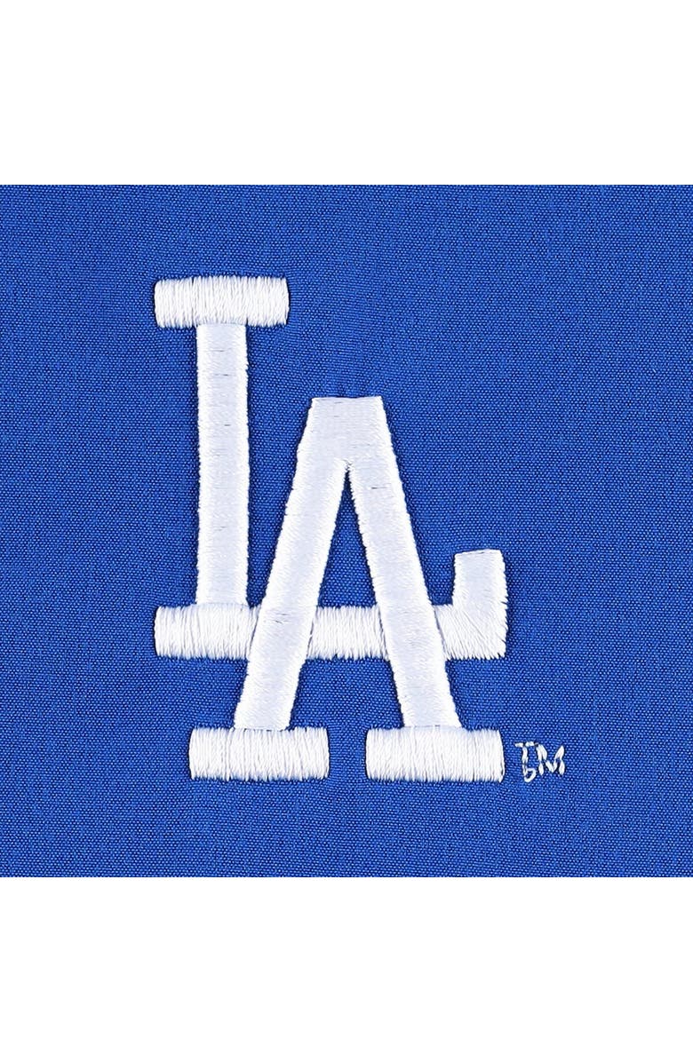 DUNBROOKE Men's Dunbrooke Royal/Heather Gray Los Angeles Dodgers Alpha Full-Zip Jacket, Alternate, color, Royal