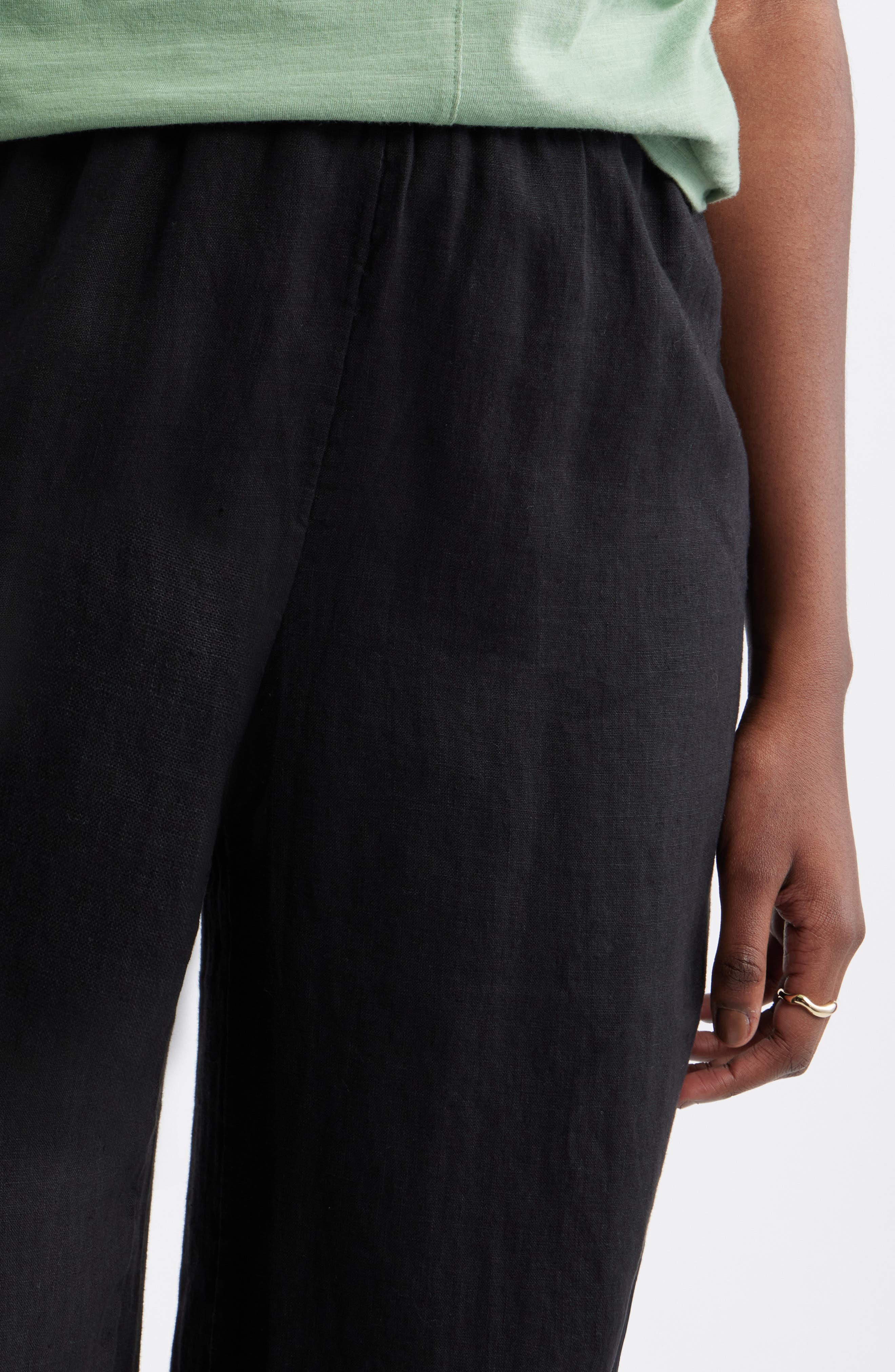 Caslon® Wide Leg Linen Pants — фото 5