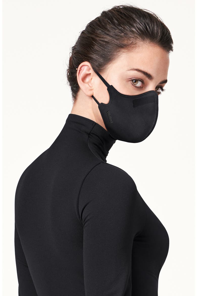 Care Adult Face Mask, Main, color, BLACK