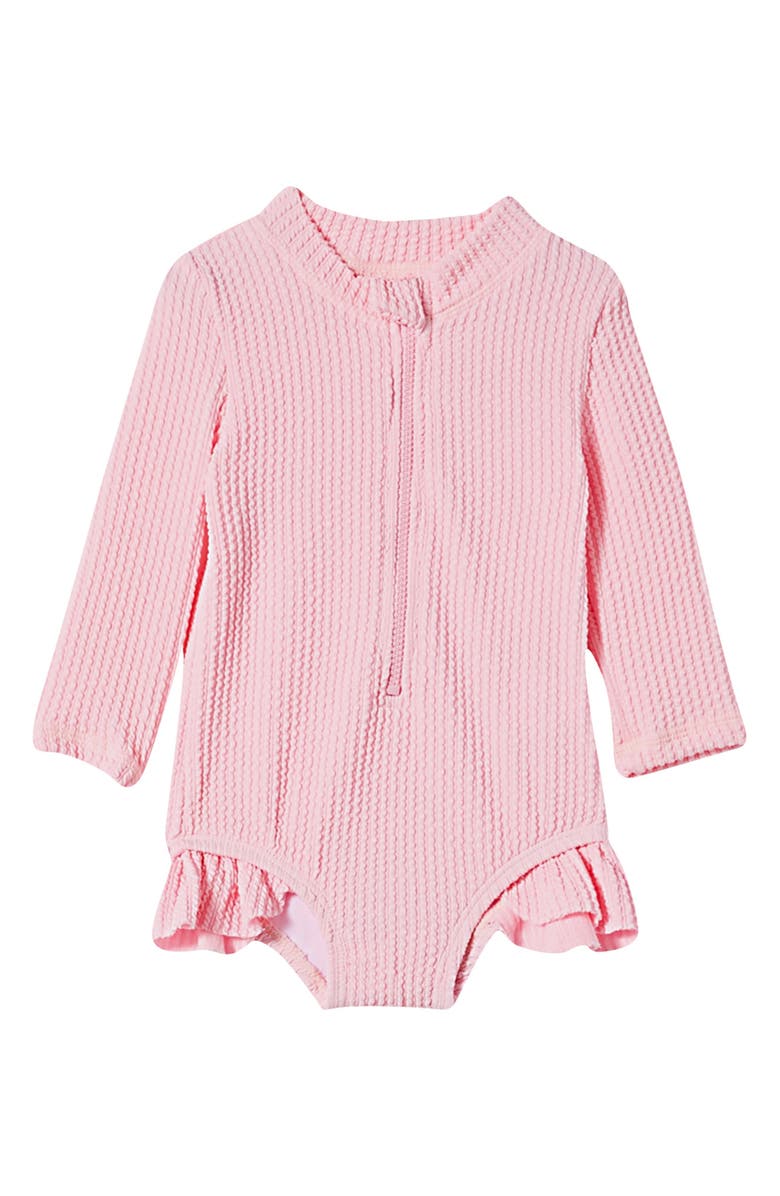 Cotton On Elise Long Sleeve Swimsuit, Main, color, 