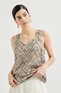 Brunello Cucinelli Crispy silk top