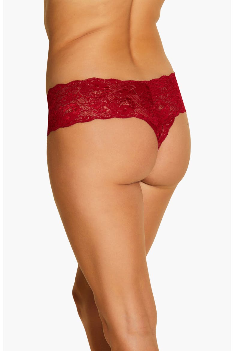 Nsn Comfie Thong, Alternate, color, Sindoor Red