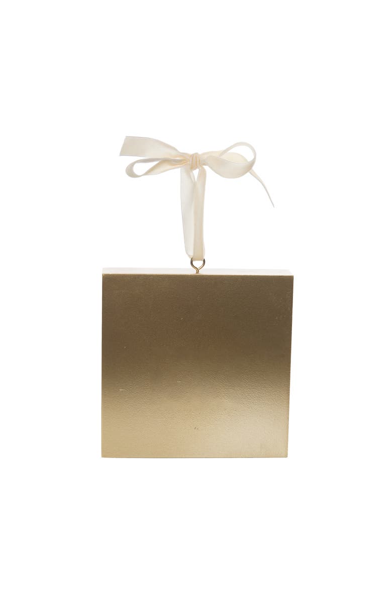 Transpac Off-White Wooden Christmas Cross Block Ornament Indoor Decor, Alternate, color, Off-White