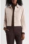 Crop Faux Suede Jacket