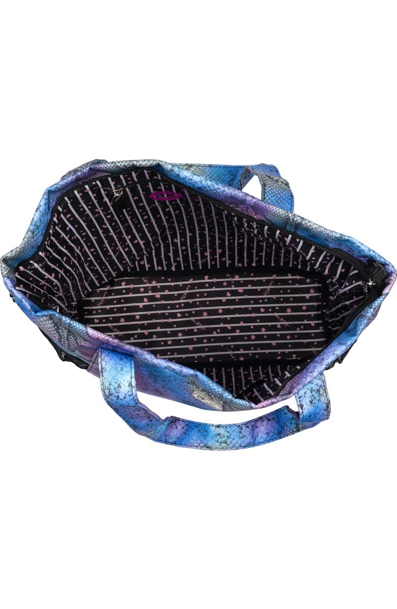 Luv Betsey by Betsey Johnson Flat Pack Nylon Overnighter Tote, Alternate, color,