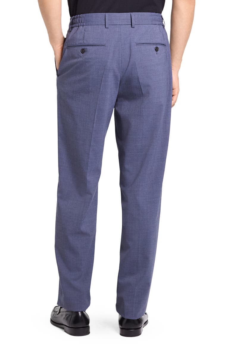 Curtis Motion Wool Blend Pants, Alternate, color, DUSK BLUE MELANGE - 2UD