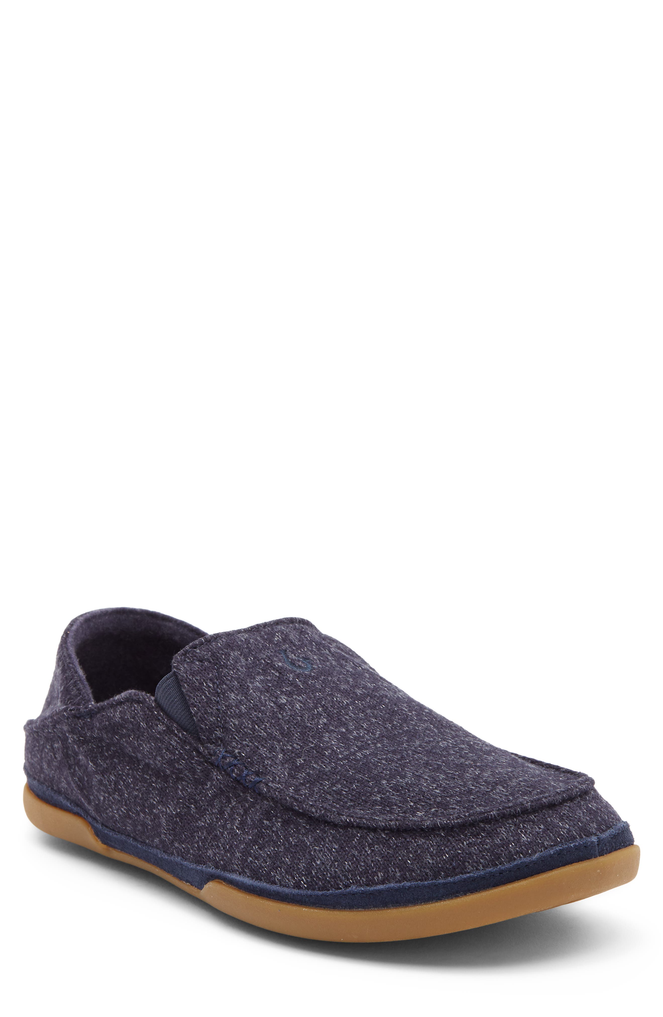 Moloa Hulu II Slip-On, Main, color, TRENCH BLUE/ TRENCH BLUE