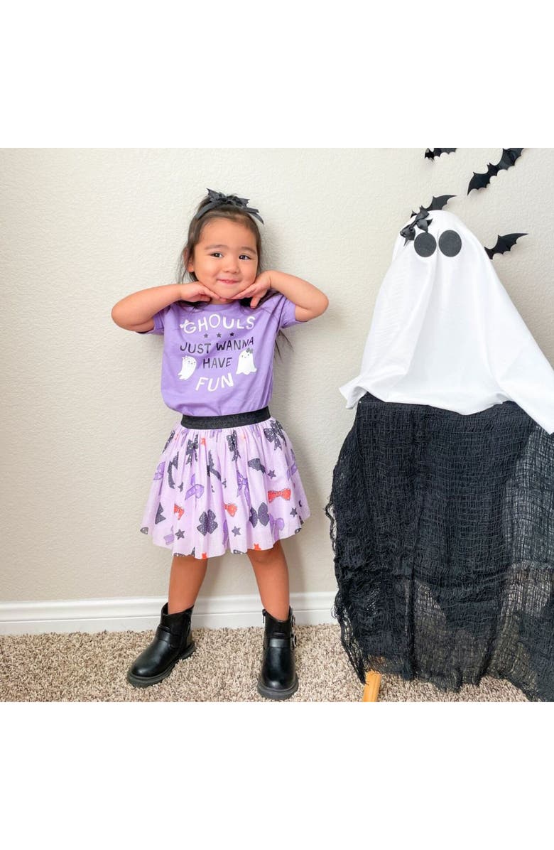 Sweet Wink Ghouls Just Wanna Have Fun Halloween Short Sleeve T-Shirt, Alternate, color, 