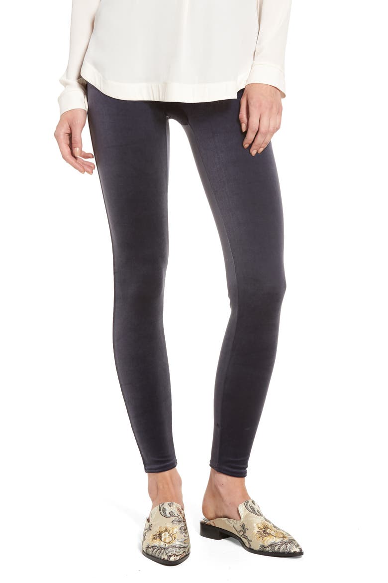 Velvet Leggings, Main, color, MOONSHADOW