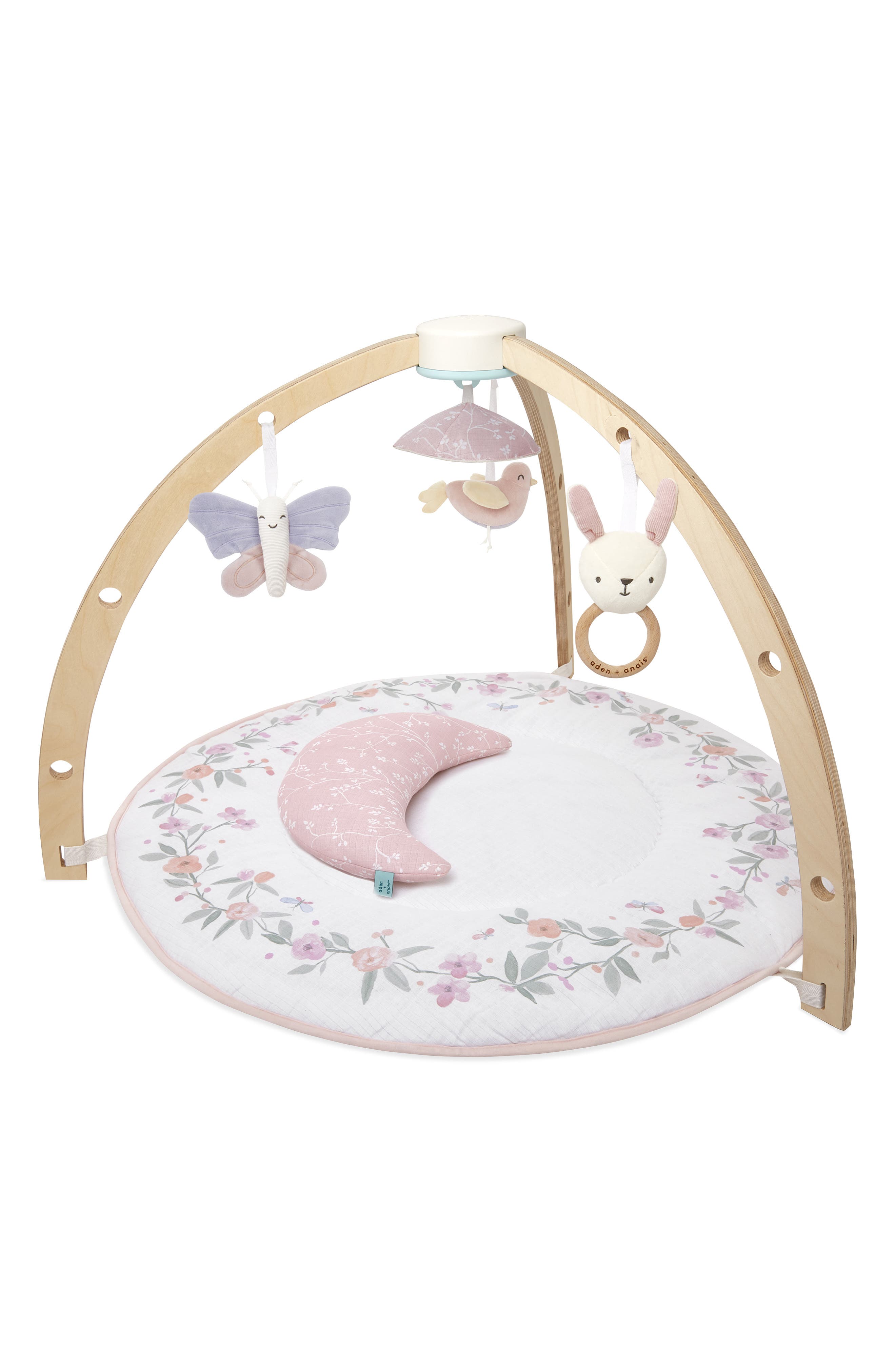 aden + anais Play & Discover Baby Activity Gym in Ma Fleur Pink 