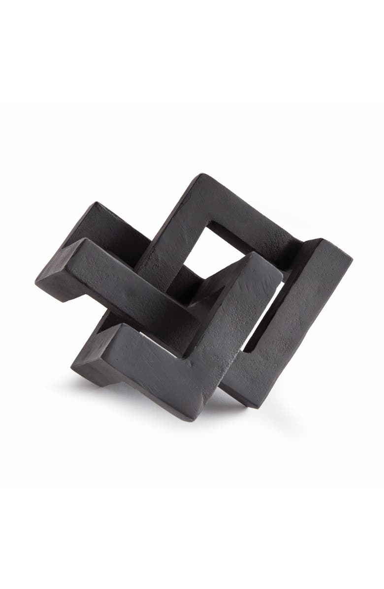 Napa Home & Garden Key Sculpture Decorative Object, Main, color, Black