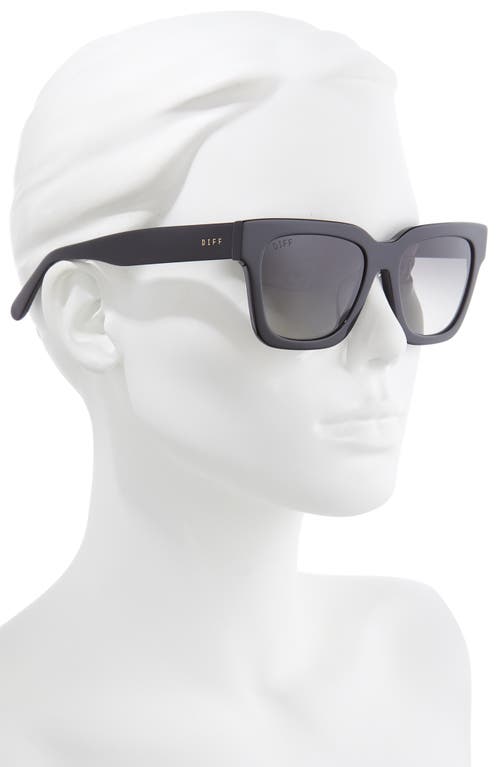 Diff Austen 55mm Gradient Polarized Square Sunglasses
