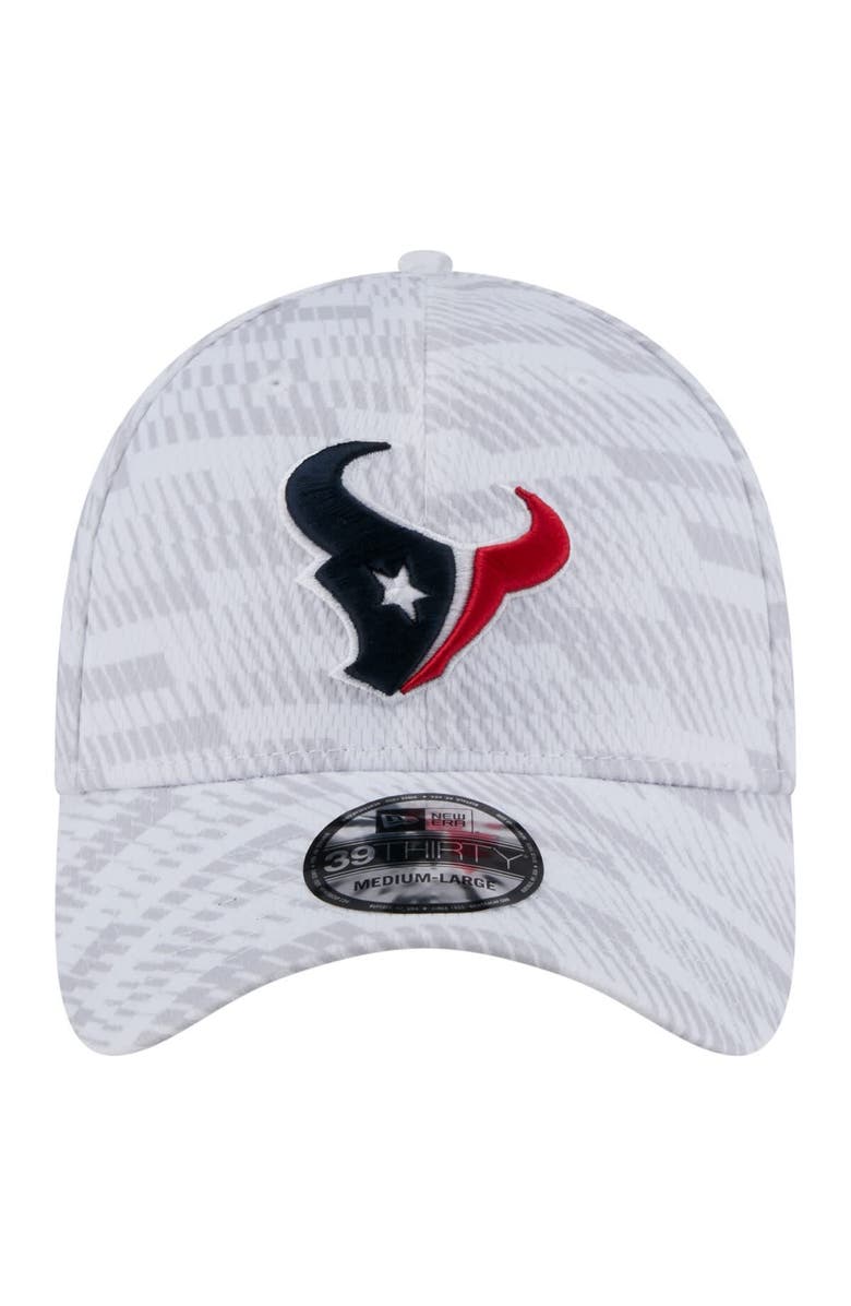 New Era Men's New Era White Houston Texans Gameday Graded 39THIRTY Flex Hat, Alternate, color,