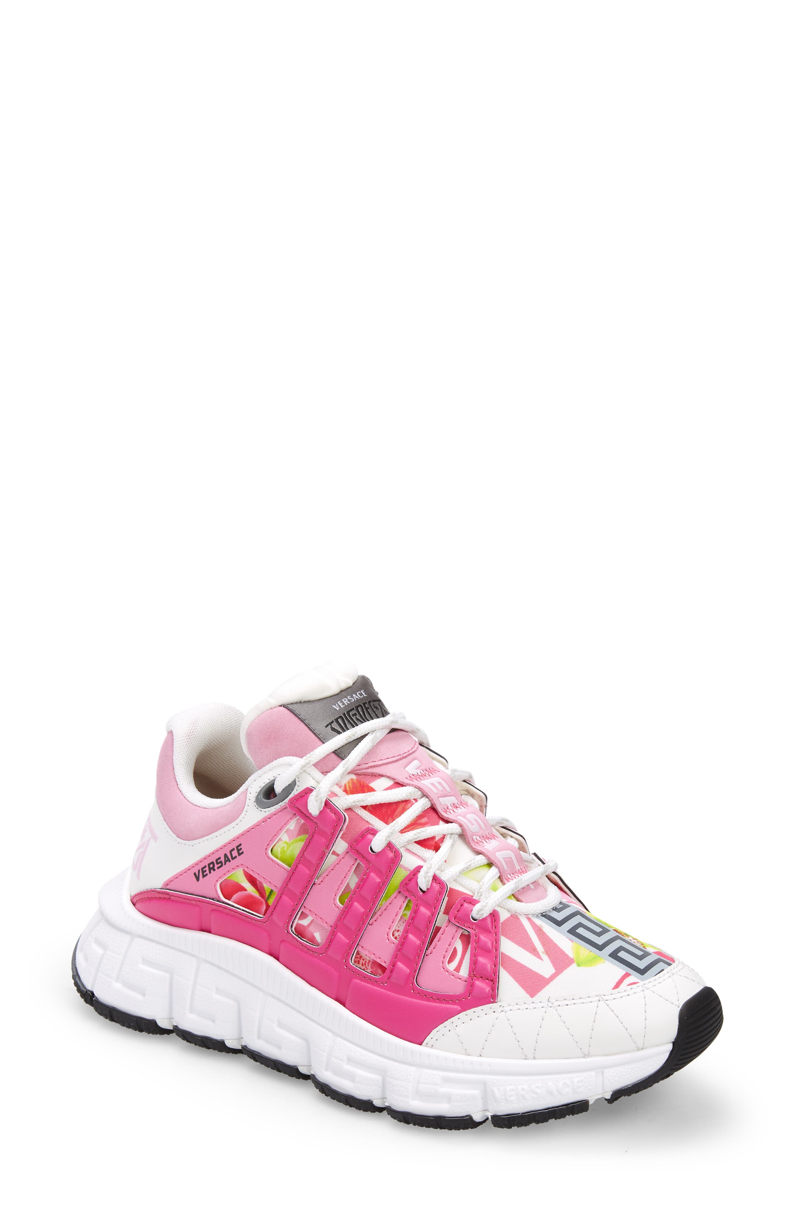 Versace Trigreca Low Top Sneaker, Main, color, 