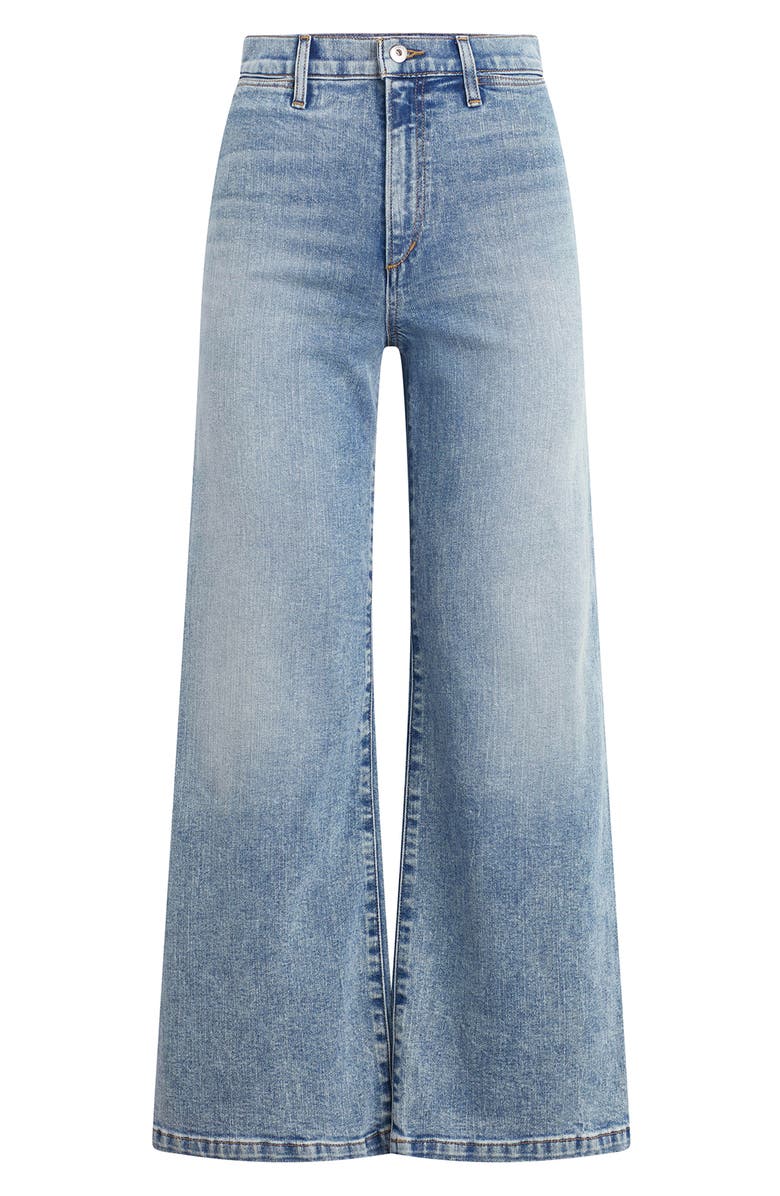 Joe's The Mia Welt Pocket High Waist Ankle Wide Leg Jeans, Alternate, color, Vernal
