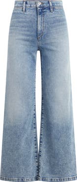Joe's The Mia Welt Pocket High Waist Ankle Wide Leg Jeans