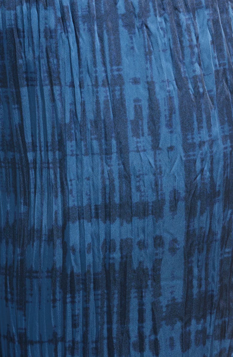 Vince Crushed Tie Dye Pull-On Pants, Alternate, color, Coastal