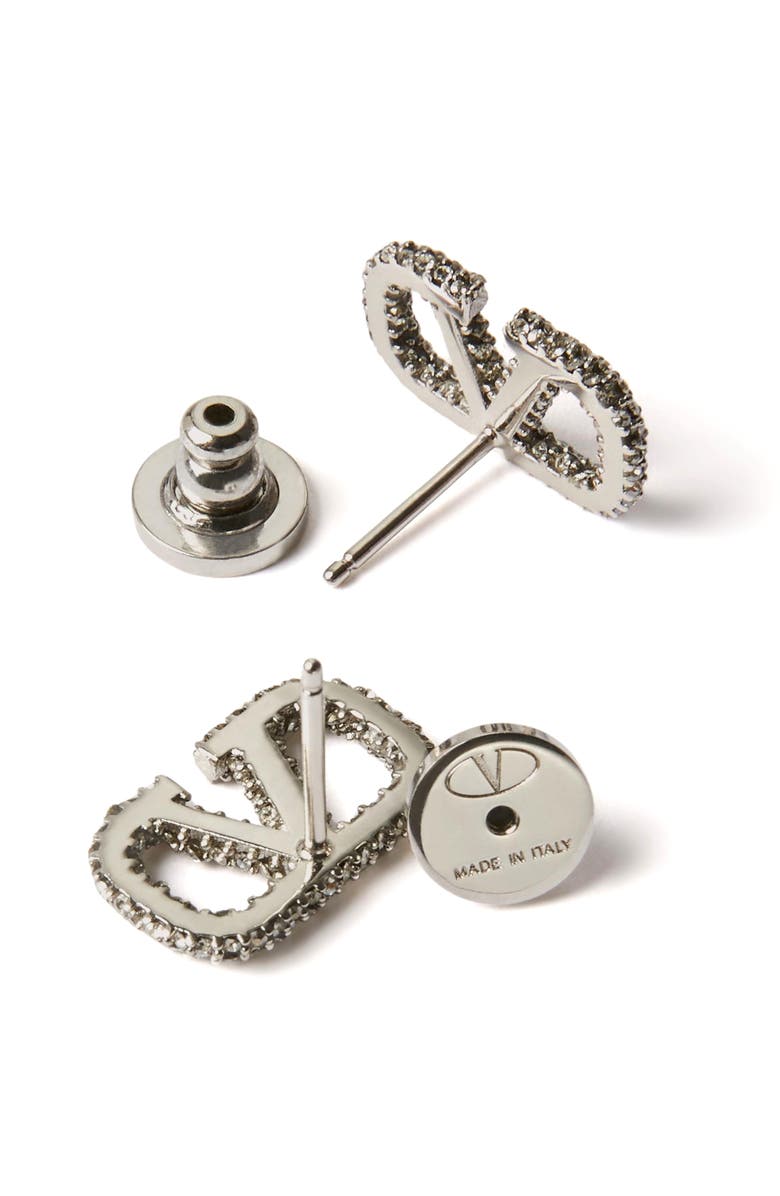 Valentino Garavani VLOGO Stud Earrings, Alternate, color,