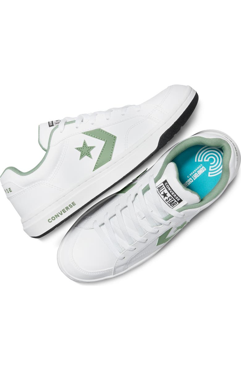 Converse Pro Blaze Classic OX Sneaker, Alternate, color, White/ White