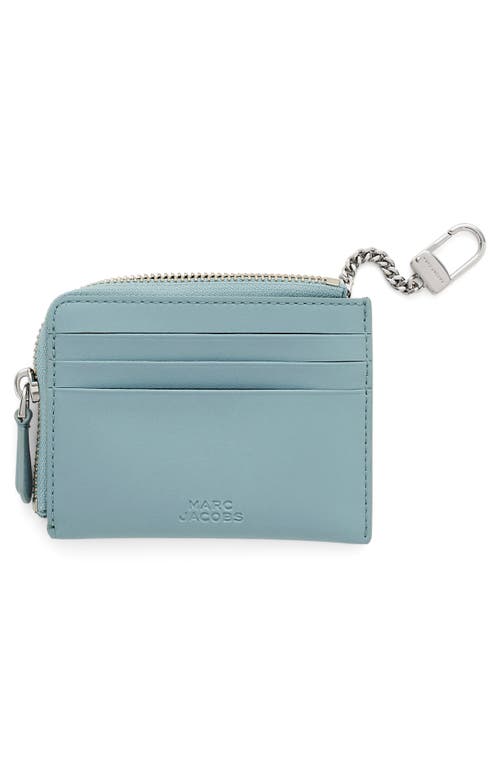 Marc Jacobs The Top Zip Wallet In Blue