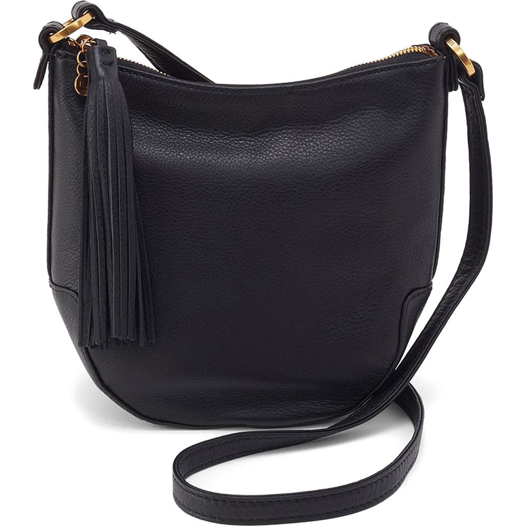 Hobo Lexi Leather Crossbody Bag In Black