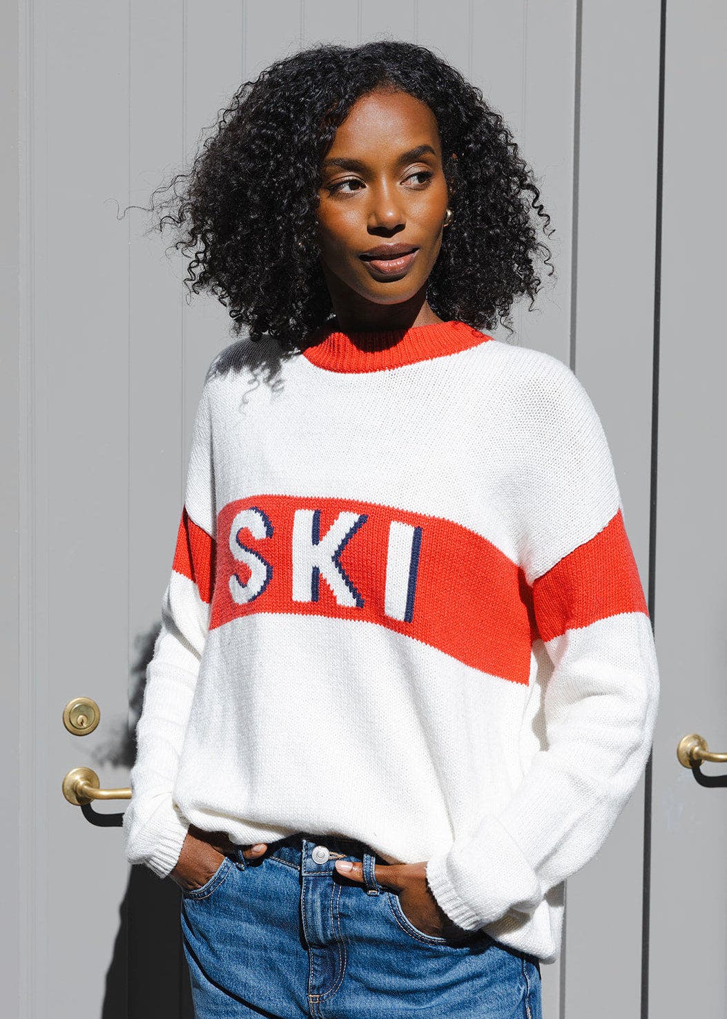 Sadie Crewneck Ski Sweater - image 4