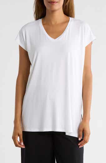 Eileen Fisher V-Neck Boxy Top