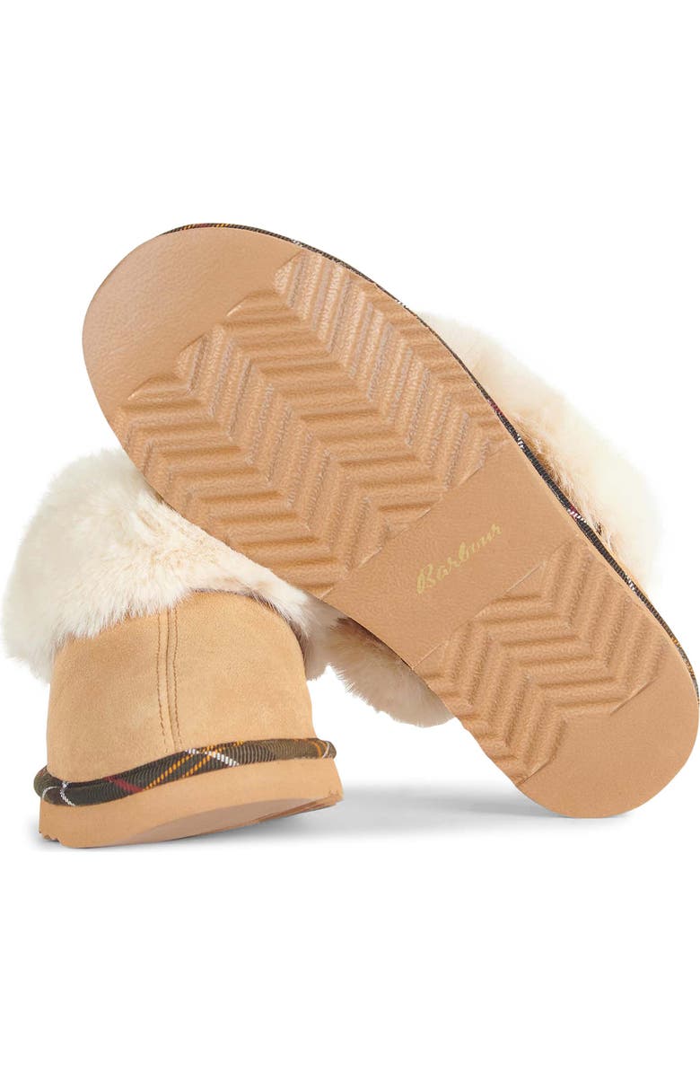 Barbour Nancy Faux Fur Lined Slipper, Alternate, color,