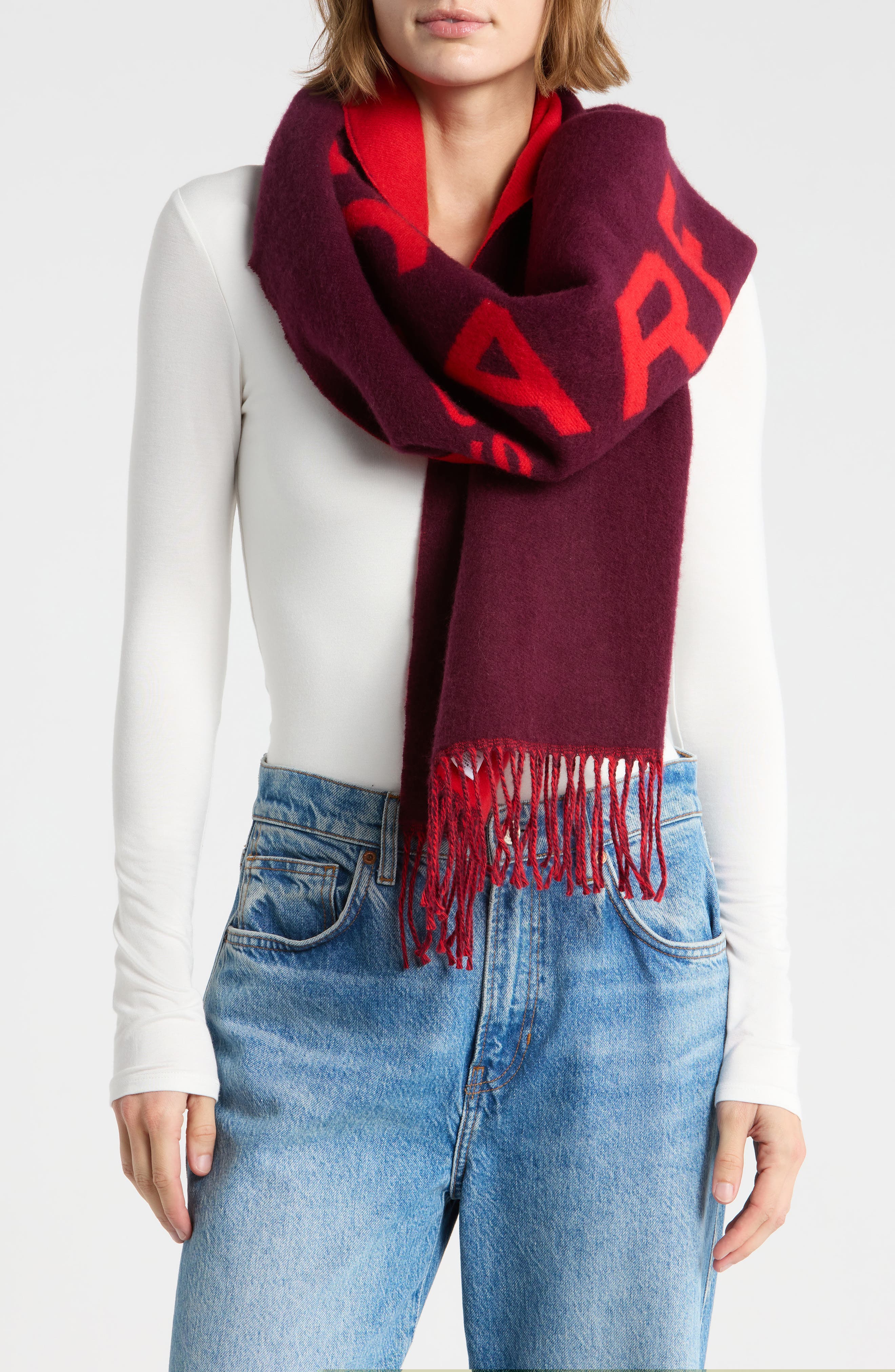 The Scarf Wool Blend Scarf