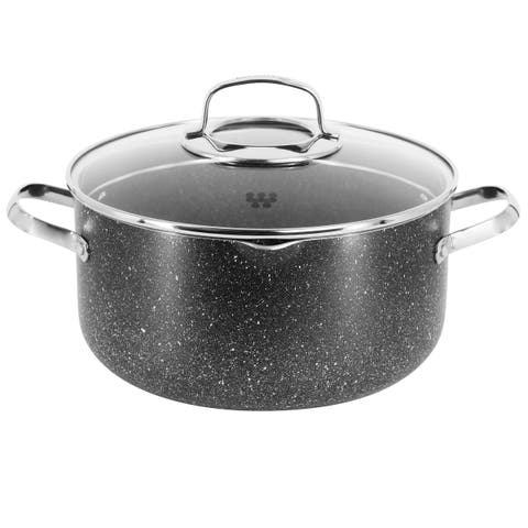Galaksi Non Stick 9.5 Inch 5 Liter Casserole with Lid