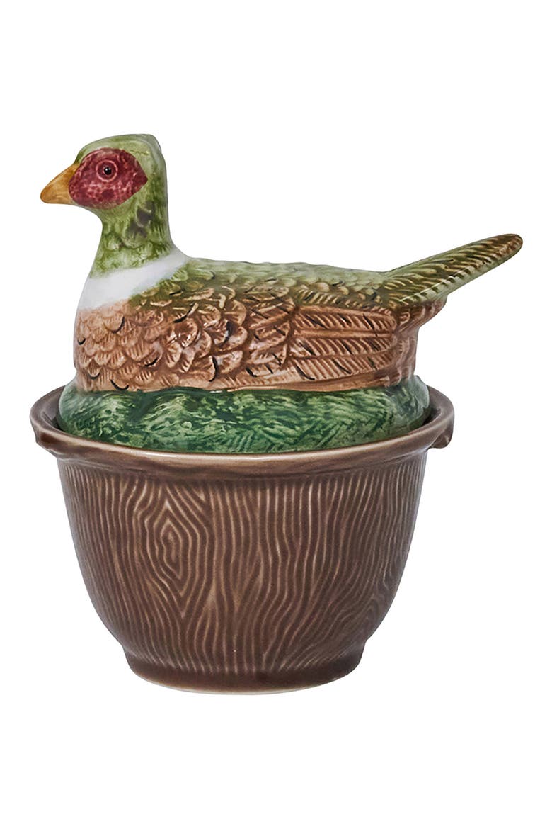 Forest Walk Pheasant Covered Bowl, Main, color, MULTI