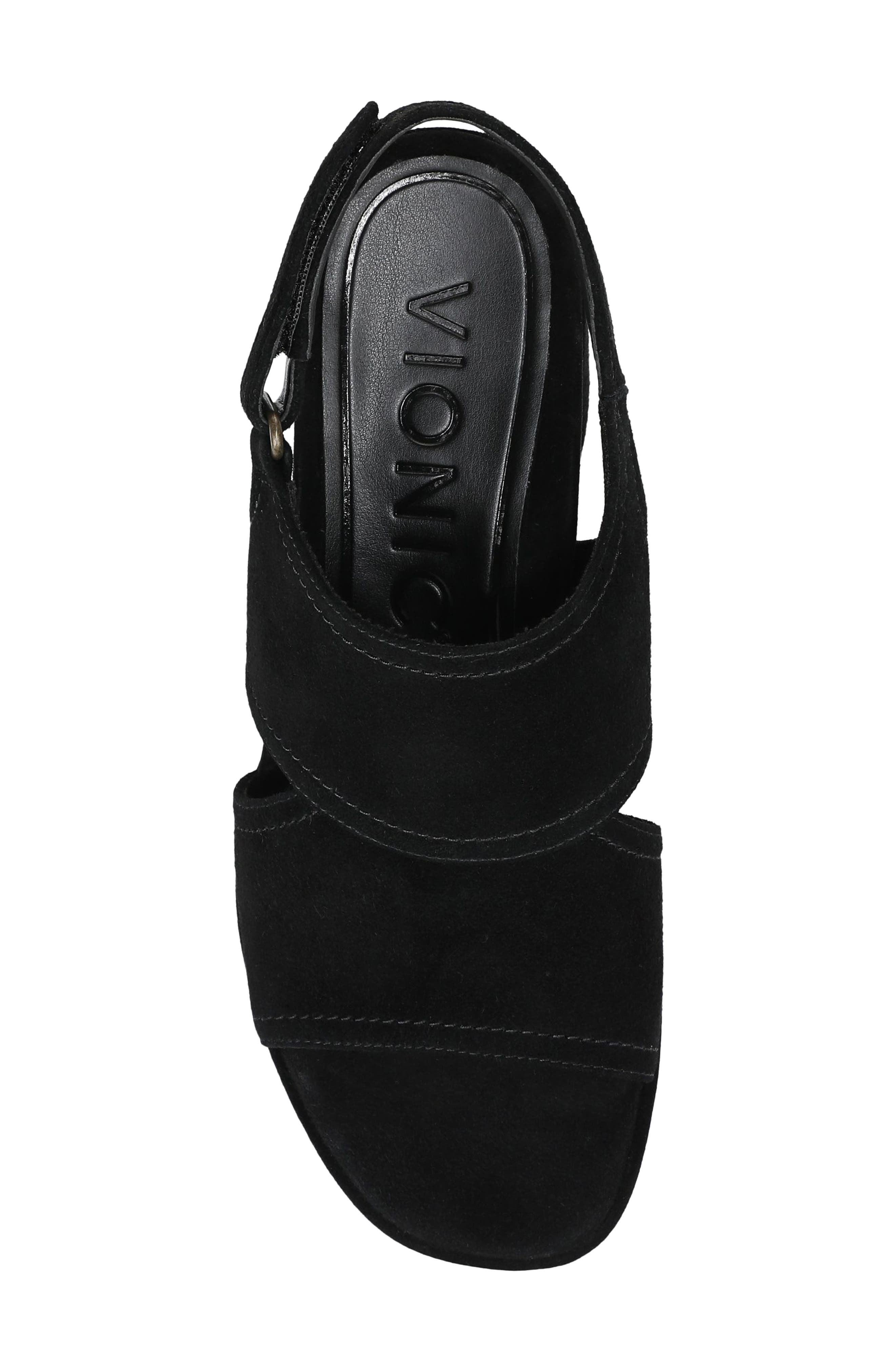 Vionic Bolinas Slingback Sandal, Alternate, color, Black