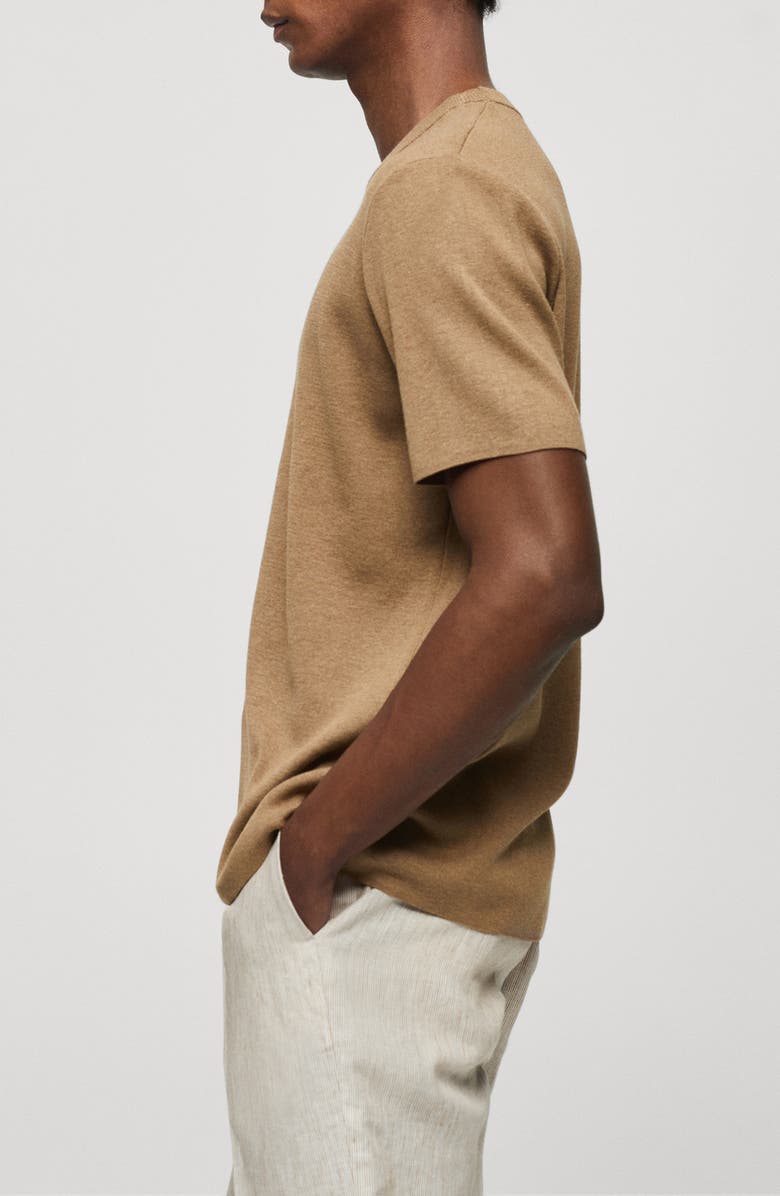 MANGO x Antoine Griezmann Solid Crewneck Sweater T-Shirt, Alternate, color, 