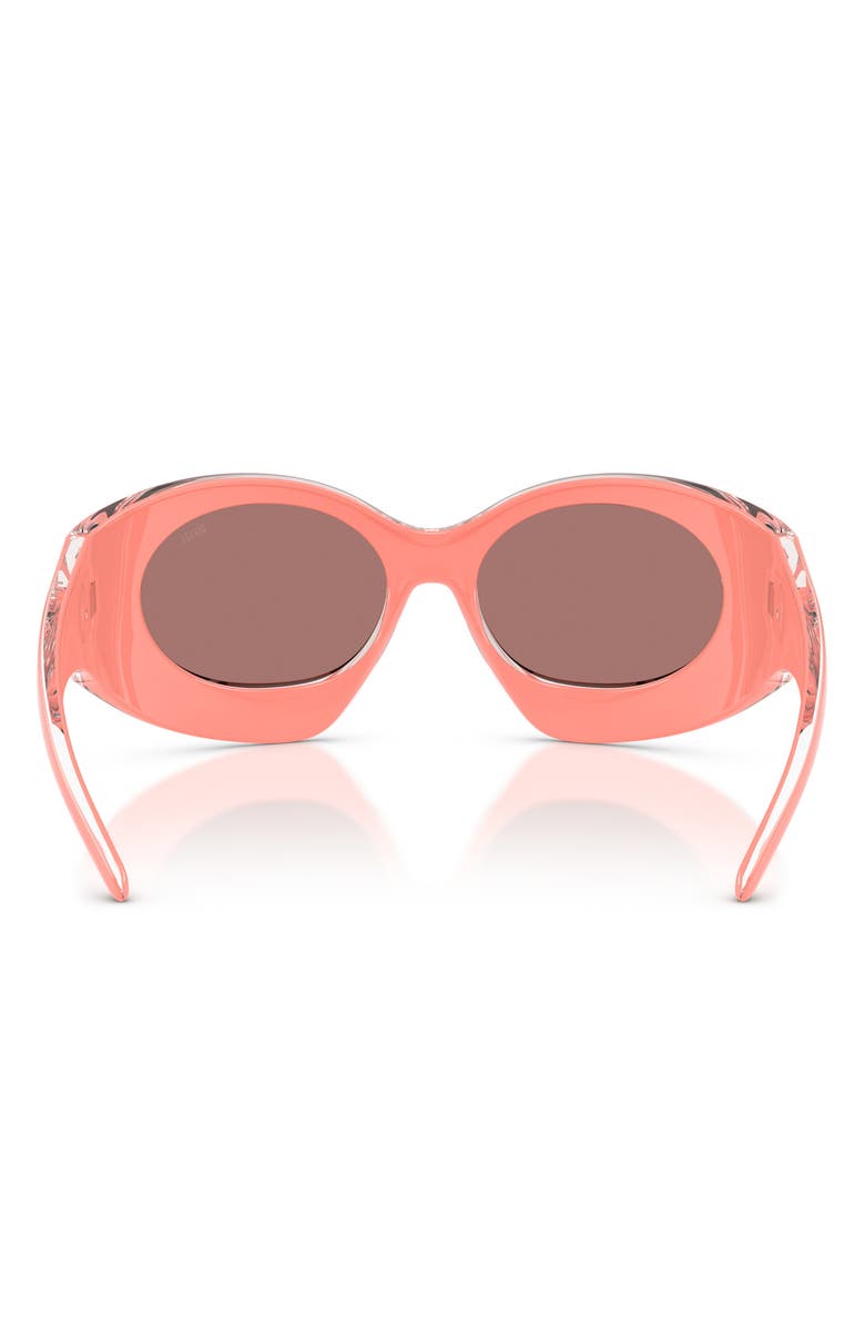 DIESEL<sup>®</sup> 56mm Mirrored Cat Eye Sunglasses, Alternate, color, 