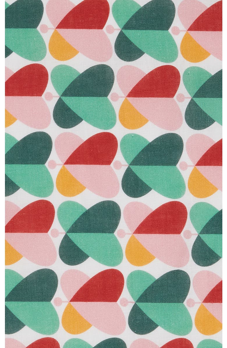 La DoubleJ Large Napkins Set Of 6 (45X45) Farfalle Multicolor, Alternate, color, Farfalle Multicolor