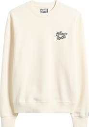 Billionaire Boys Club BB Small Script Cotton Sweatshirt