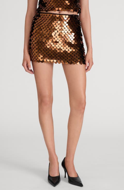 The Paillette Miniskirt