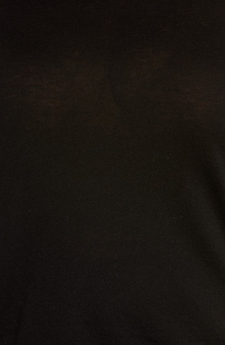 Vince Easy Short Sleeve Wool & Cashmere Blend Sweater, Alternate, color,