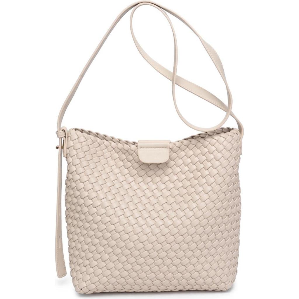 Moda Luxe Isadora Bucket Bag In Ivory