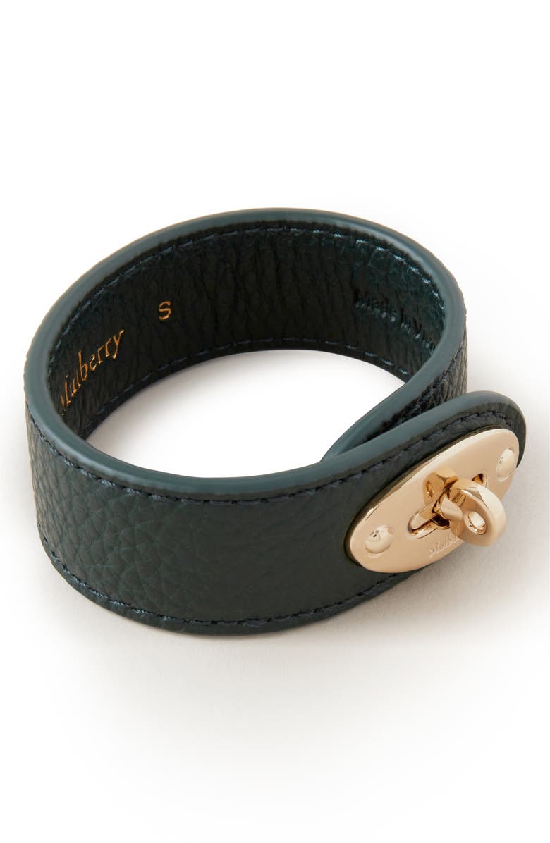 Mulberry Bayswater Leather Bracelet, Main, color,