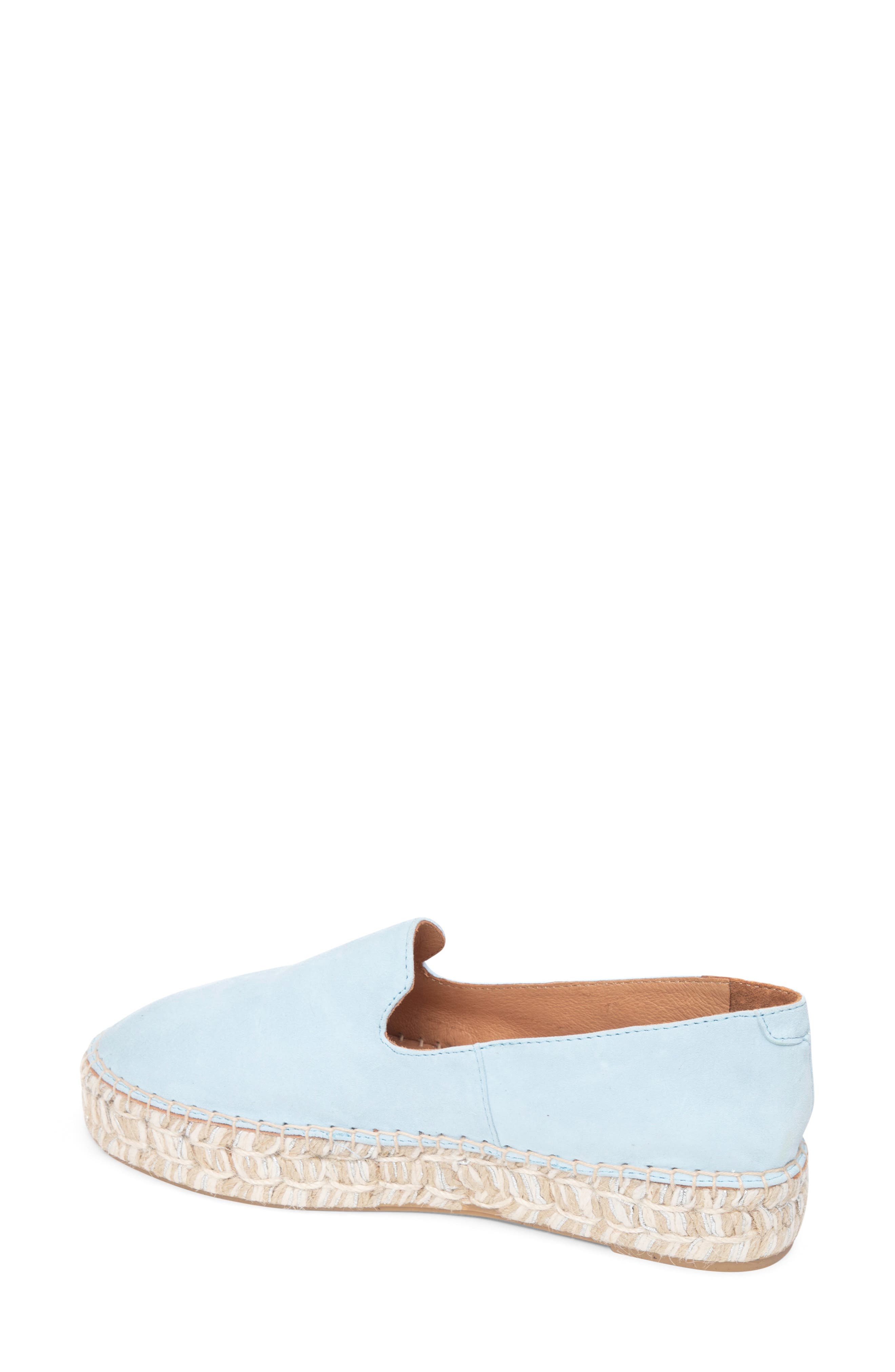 Avery Platform Epsadrille Flat, Alternate, color, SKY BLUE