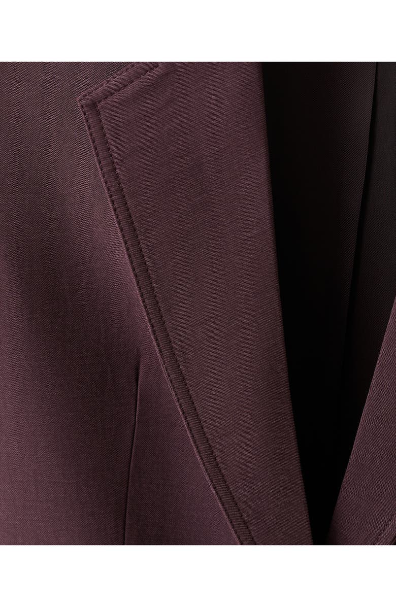 MANGO Suit Blazer, Alternate, color, Purple