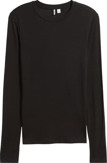 Nordstrom Long Sleeve Lyocell & Wool T-Shirt | Nordstrom Nordstrom Long Sleeve Lyocell & Wool T-Shirt | Nordstrom