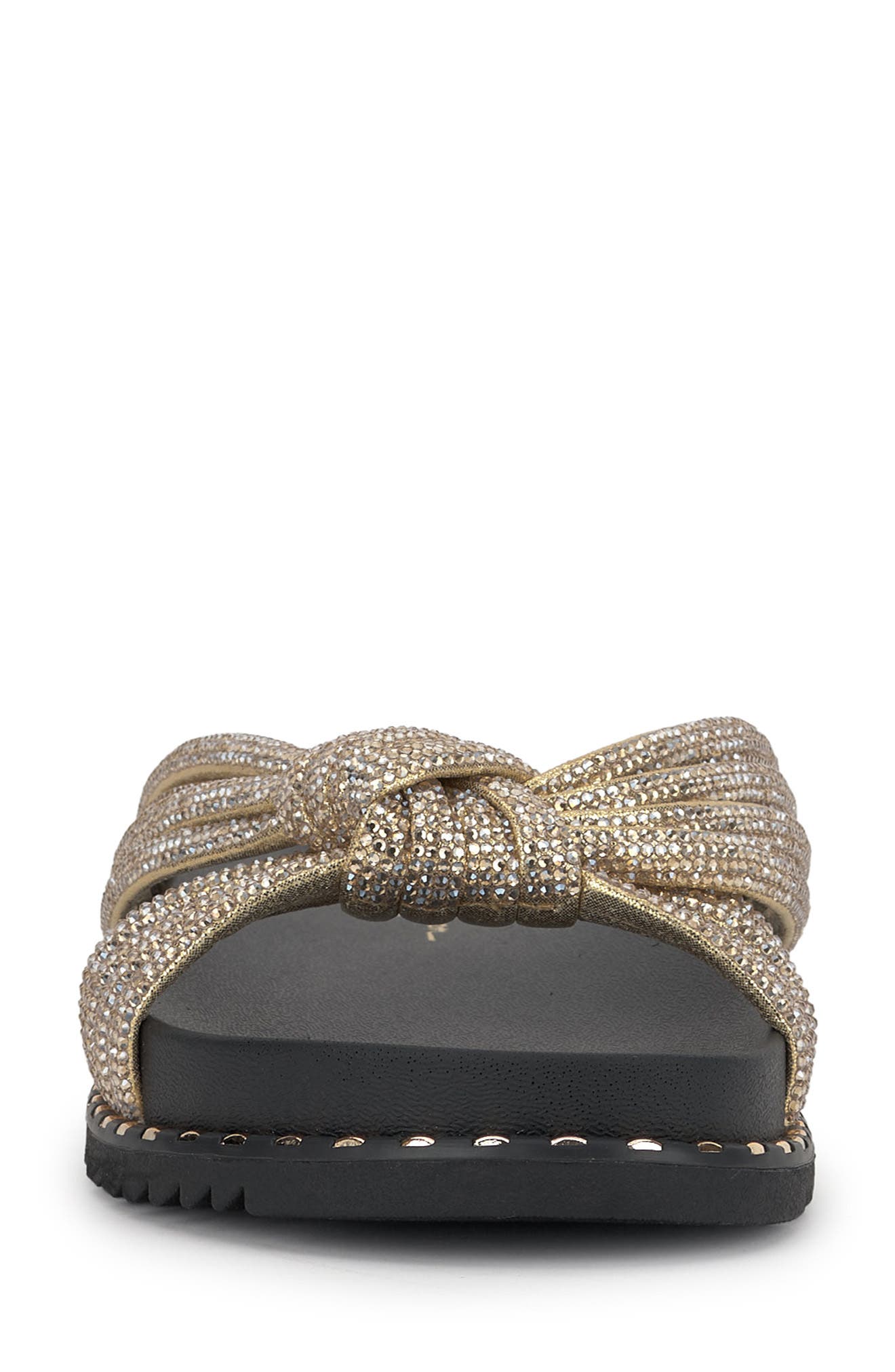 Cilleva Slide Sandal, Alternate, color, GOLD