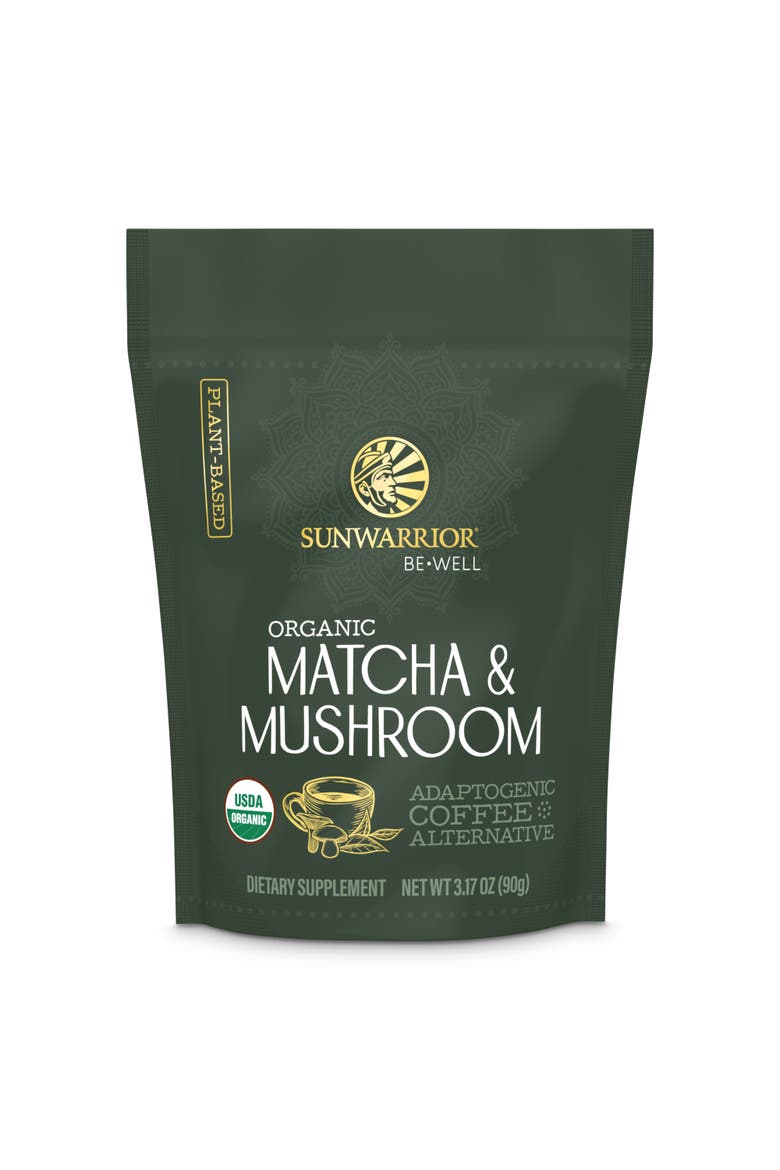 Organic Be Well Matcha Mushroom Powder, 90gm, Main, color, No Color