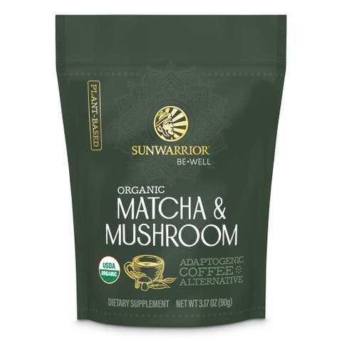Organic Be Well Matcha Mushroom Powder, 90gm