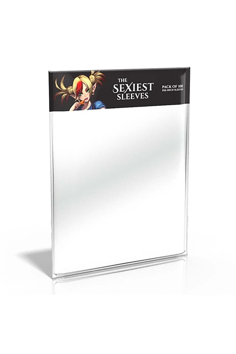 The Sexiest Sleeves 100Pk Clear Card Protectors, Main, color, Multicolored